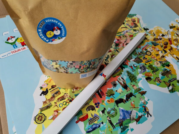 Puzzle "voyage en Suisse"
