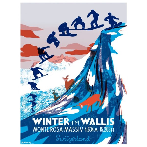 WINTER IM WALLIS